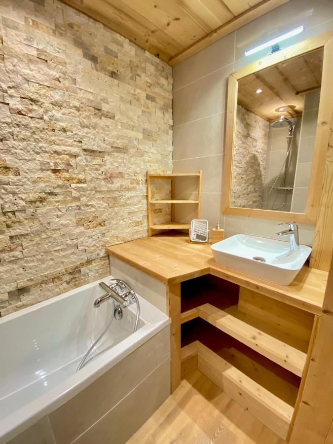 Le Janus, Pied Des Pistes, 2 Garages, Terrasse Avec Sauna Montgenèvre Buitenkant foto