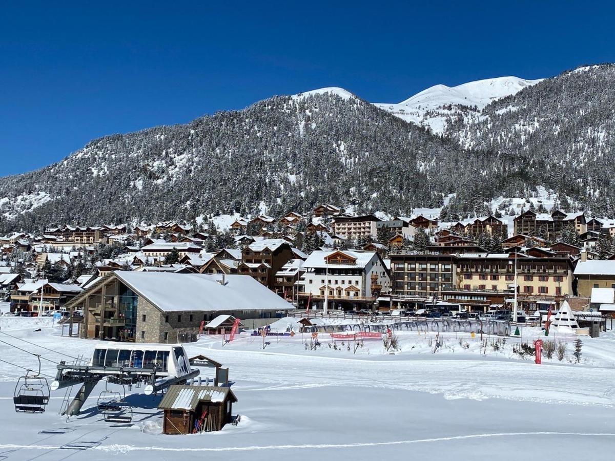 Le Janus, Pied Des Pistes, 2 Garages, Terrasse Avec Sauna Montgenèvre Buitenkant foto